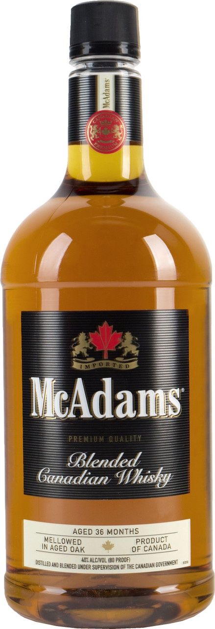 MCADAMS BLENDED WHISKY 1.75L