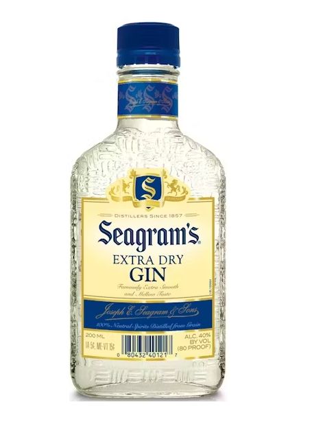 SEAGRAMS EXTRA GIN 200ML