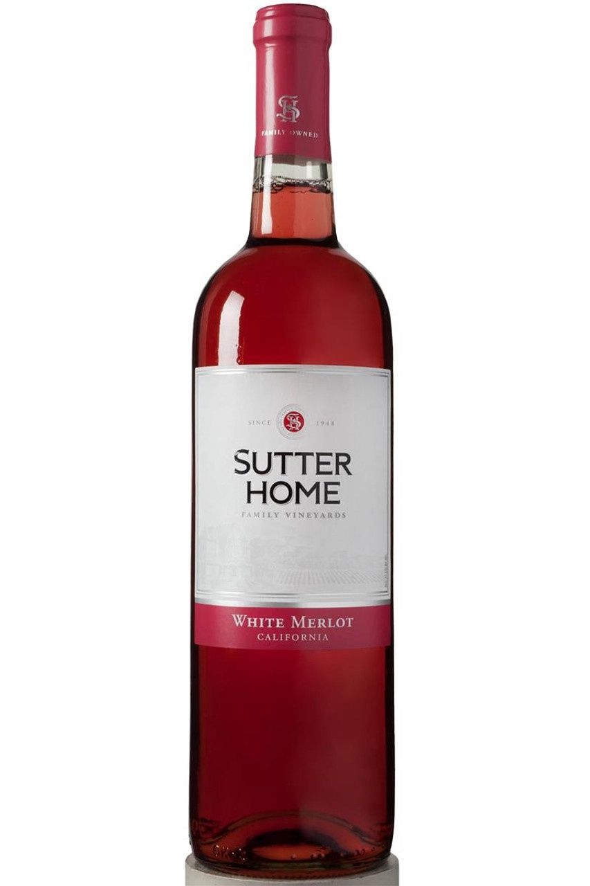SUTTER H. WHITE MERLOT 750ML