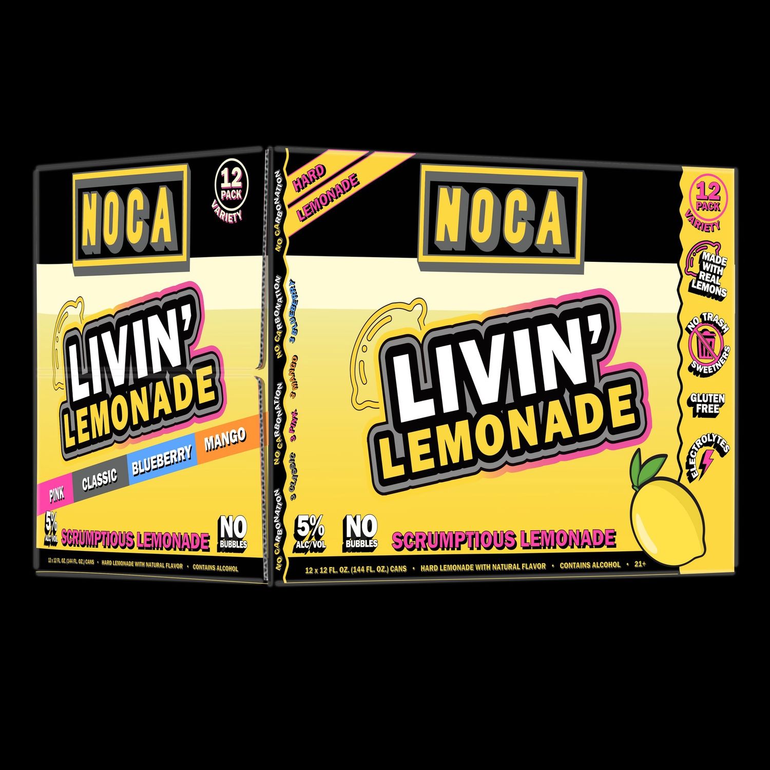 NOCA LEMONADE VRTY 12PK