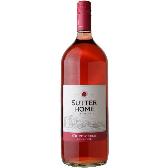 SUTTER HOME WHITE MERLOT 1.5L
