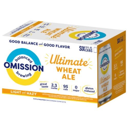 OMISSION ULTIMATE WHEAT ALE 6PK