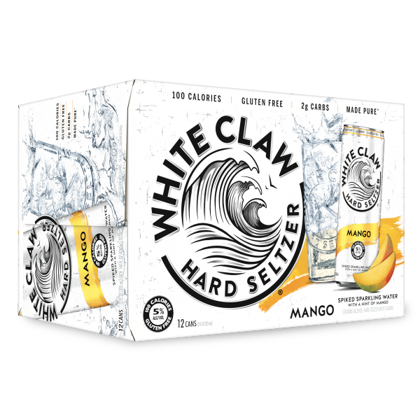 WHITE CLAW MANGO 12PK