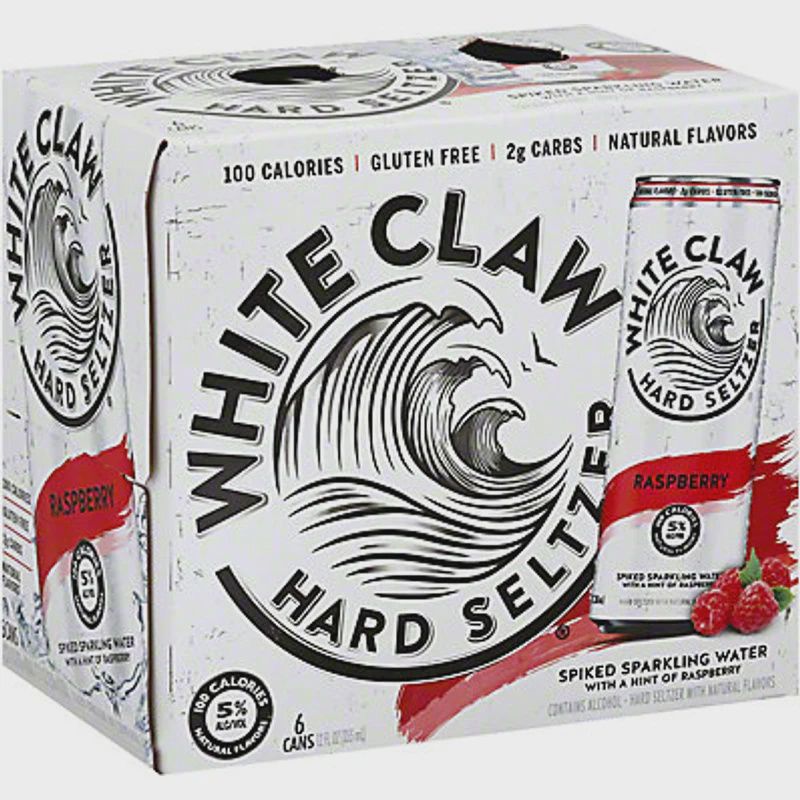WHITE CLAW RASPBERRY 6C