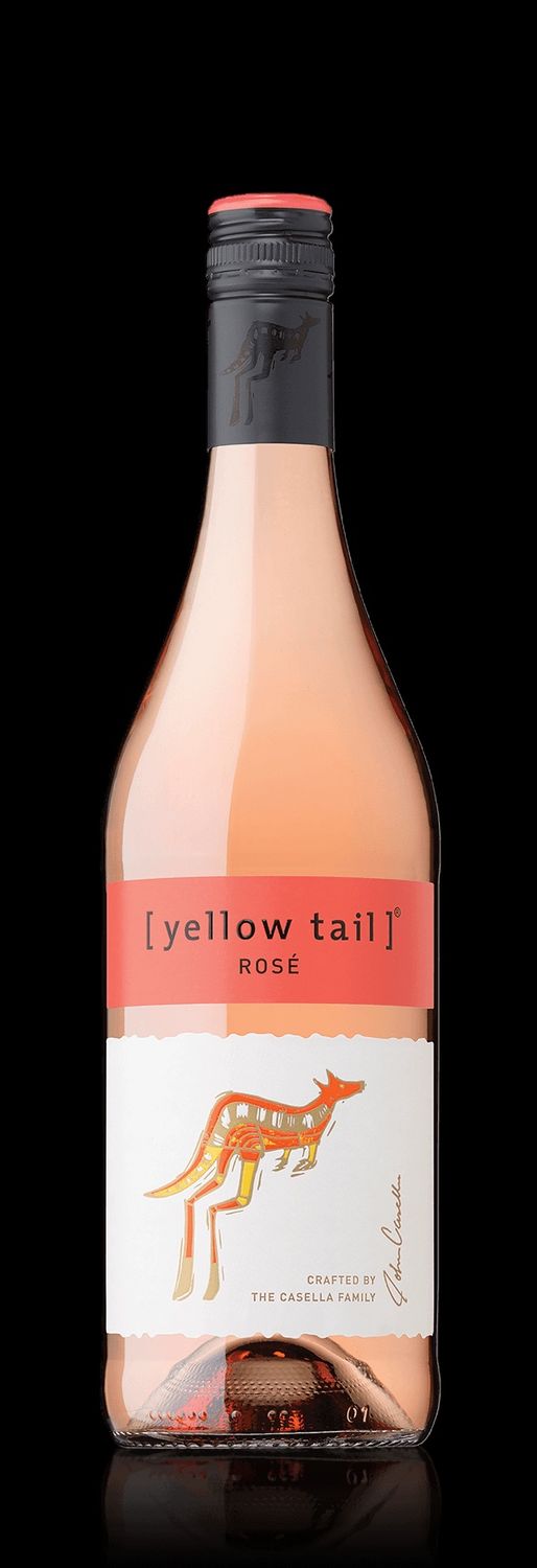 YELLOW TAIL ROSE 750ML