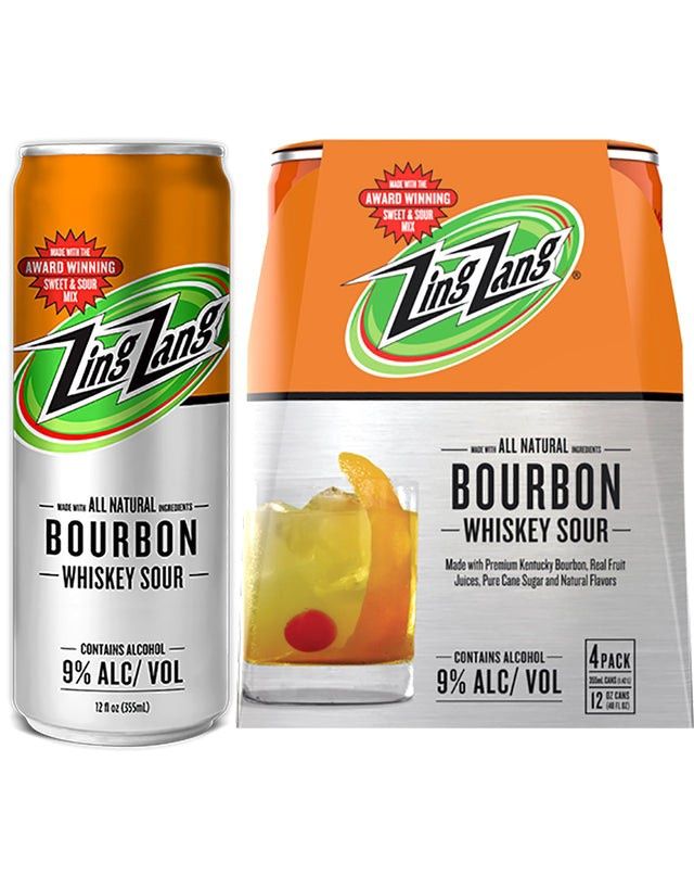 ZING ZANG RTD BOURBON SOUR 4PK