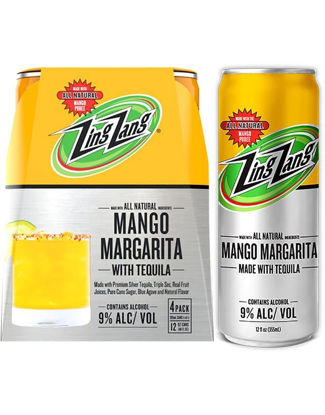 ZING ZANG RTD MANGO MARG 4PK