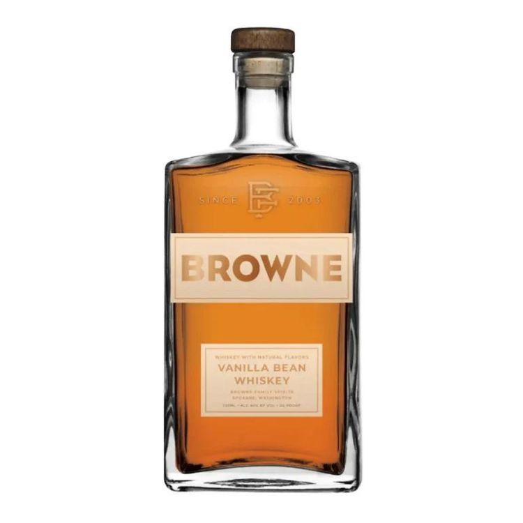 BROWNE VANILLA BEAN WHISKEY  (750 ML )