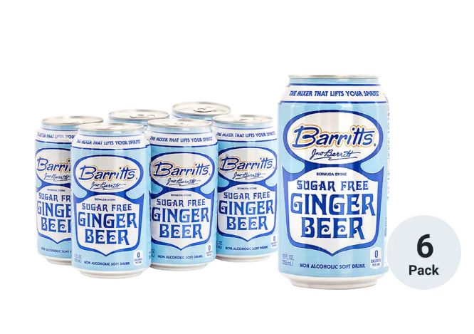 BARRITTS DIET GINGER BEER 6C