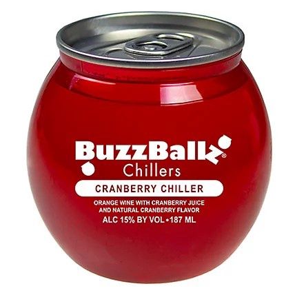 BUZZBALLZ CRANBERRY CHILLER 187ML
