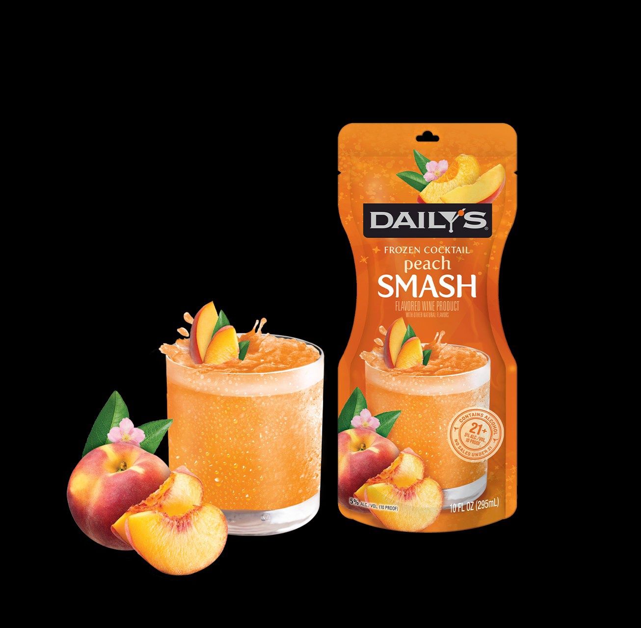 DAILY&#39;S POUCH RTD PEACH SMASH