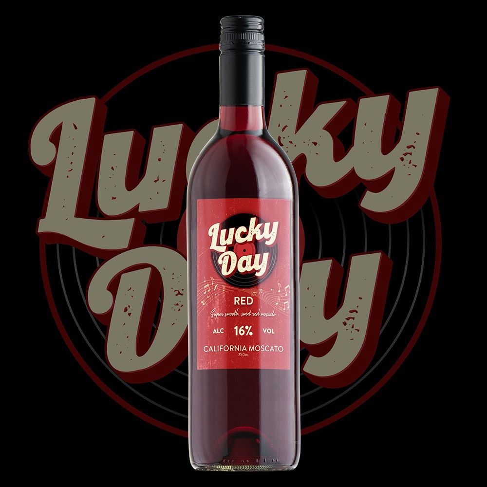 LUCKY DAY RED  750ML