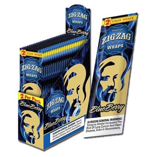 ZIG ZAG WRAPS BLUEBERRY 2PK
