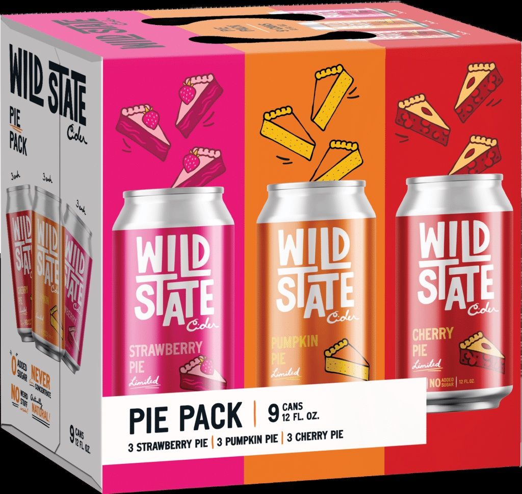 WILD STATE PIE VRTY 9PK