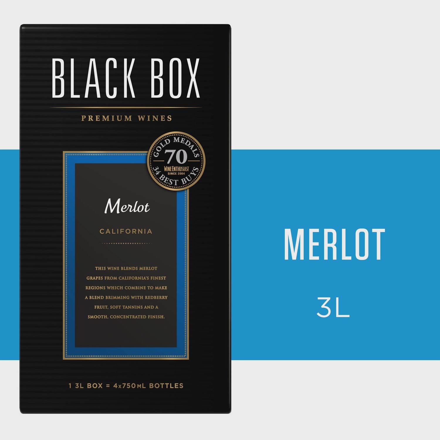 BLACK BOX MERLOT 3L