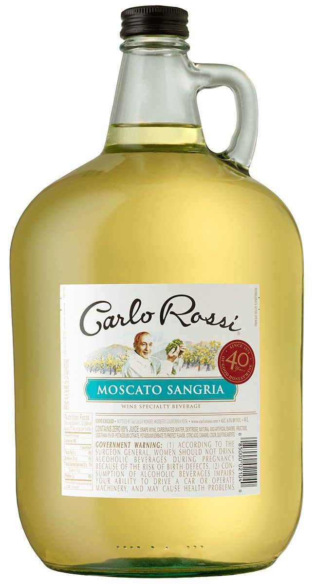 CARLO ROSSI MOSCATO SANGRIA – 4 L