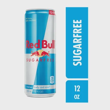 REDBULL SUGAR FREE 12FL