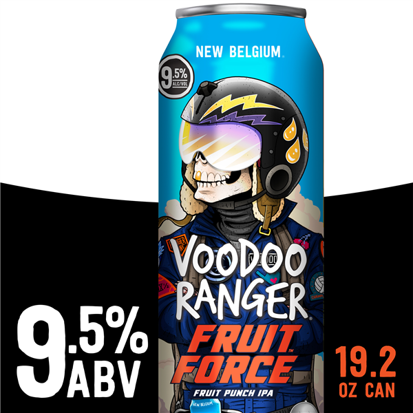 NEW BELGIUM VDO FRUIT FORCE IPA 19.2z 1C