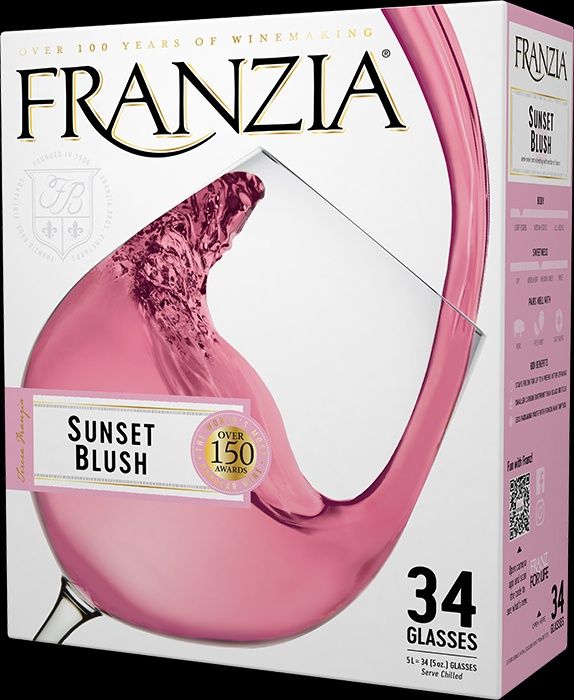 FRANZIA SUNSET BLUSH 5L