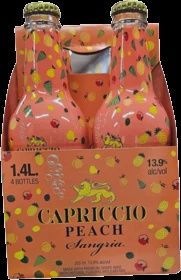 CAPRICCIO SANGRIA PEACH 4PK