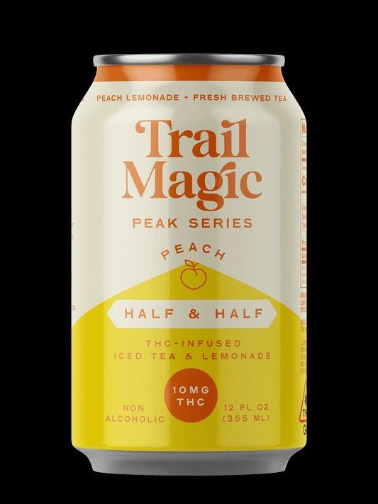 TRAIL MAGIC PEACH 1/2 10MG THC 4PK