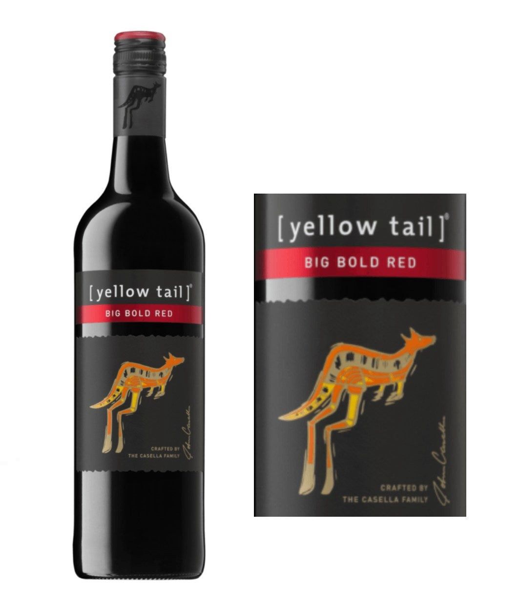 YELLOW TAIL BIG BOLD RED 750ML