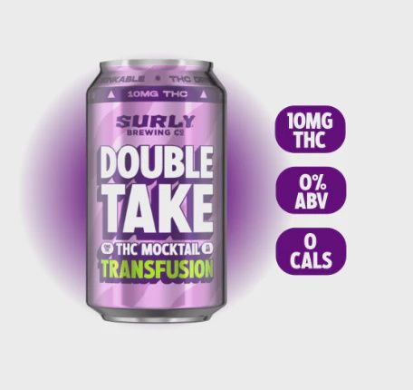 SURLY 10MG THC DOUBLE TRANSFUSION 4PK