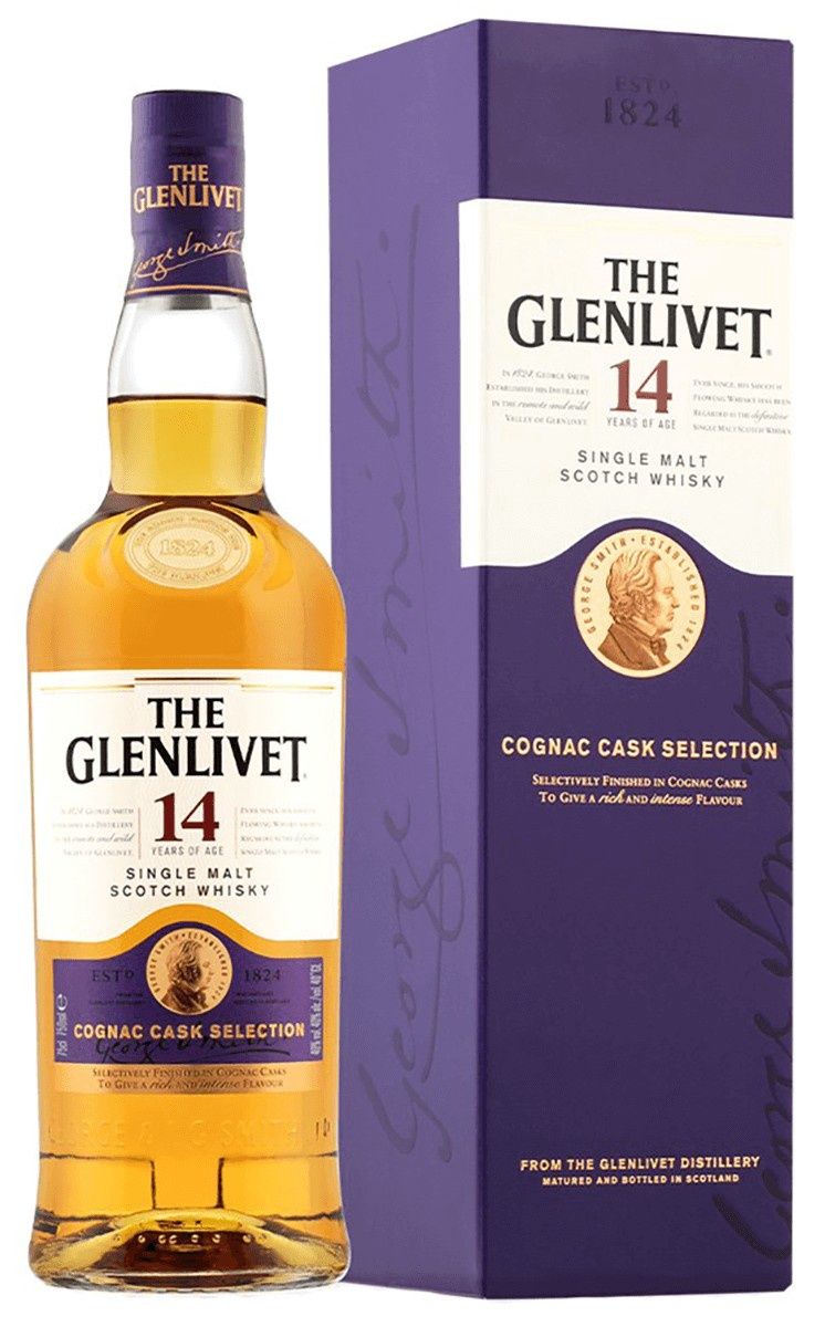 THE GLENLIVET 14YR 750ML