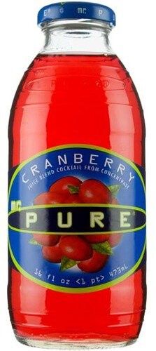 MR PURE CRANBERRY JUICE 16z 1B