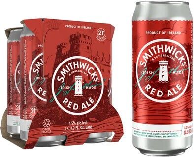 SMITHWICKS IRISH ALE 4PK