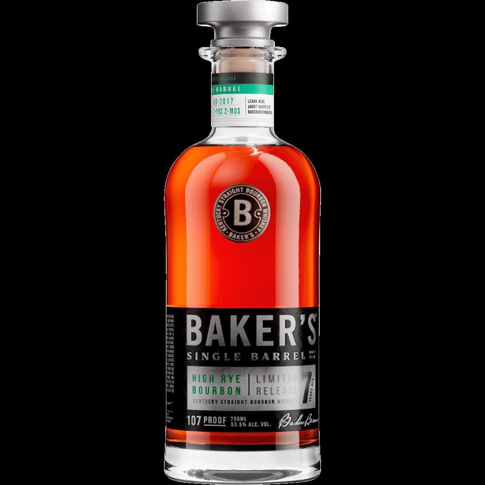 BAKER&#39;S HIGH-RYE 7YR BOURBON 750ML