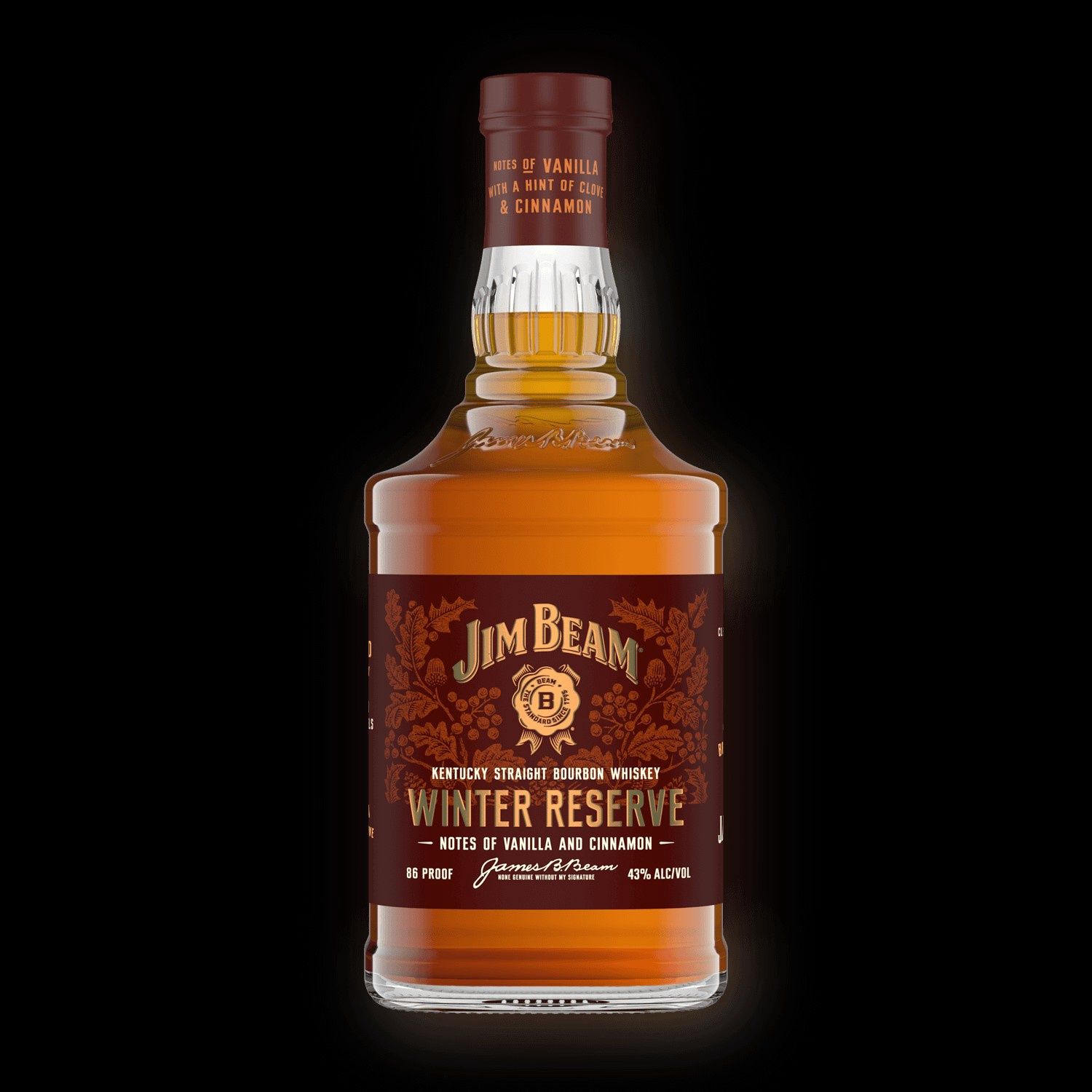 JIM BEAM  WINTER RSV BOURBON WHISKEY  750ML