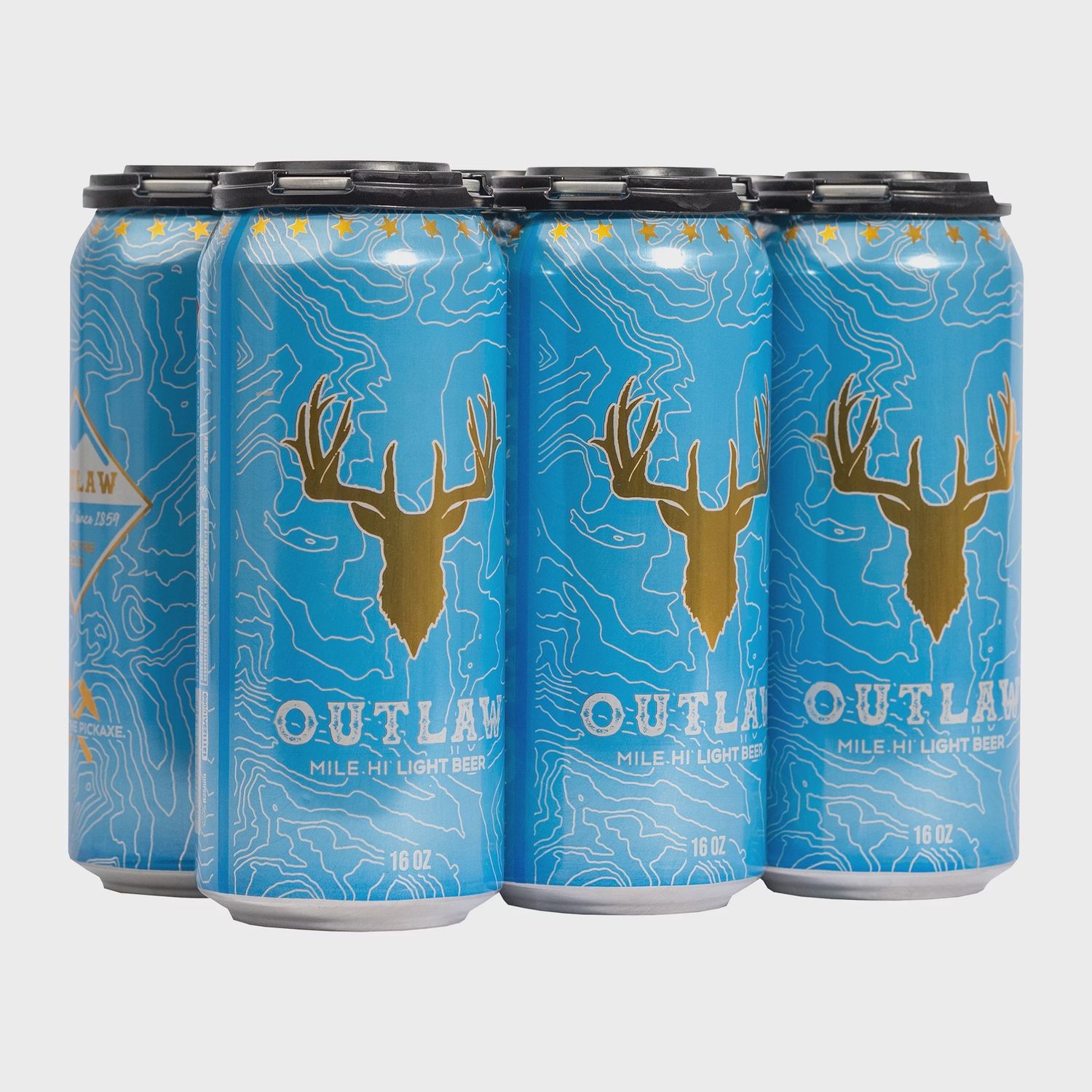 OUTLAW LIGHT BEER 6PK