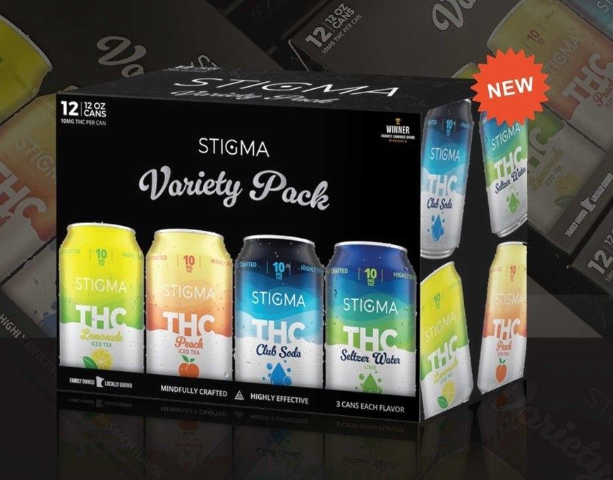 STIGMA THC 10MG VARIETY 12PK