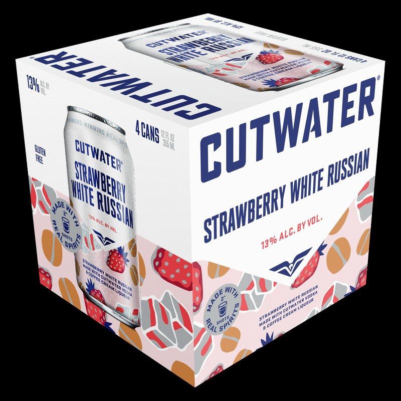 CW STRAWBERRY WHITE RUSSIAN 4PK