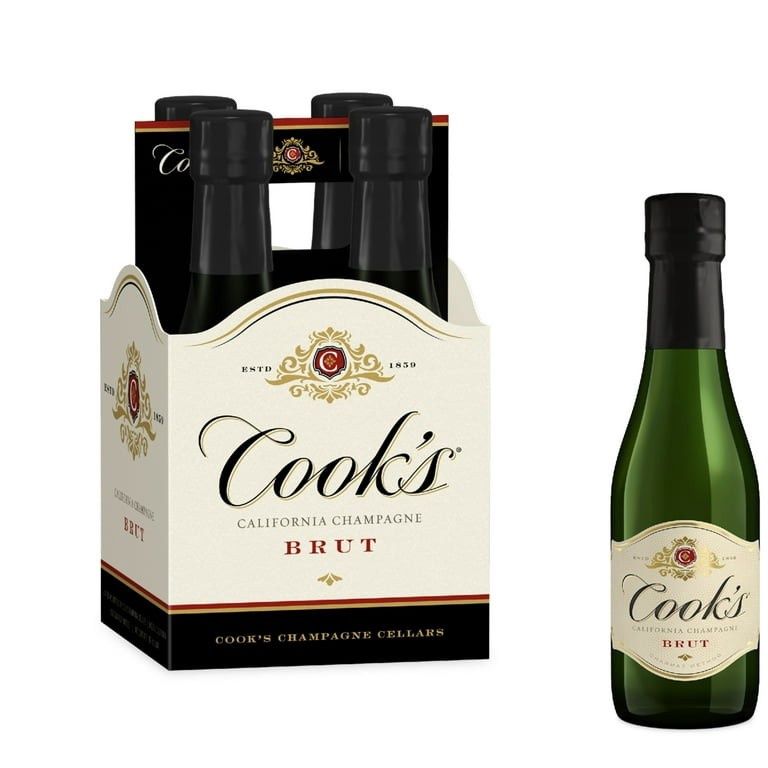COOKS BRUT 187ML  4PK