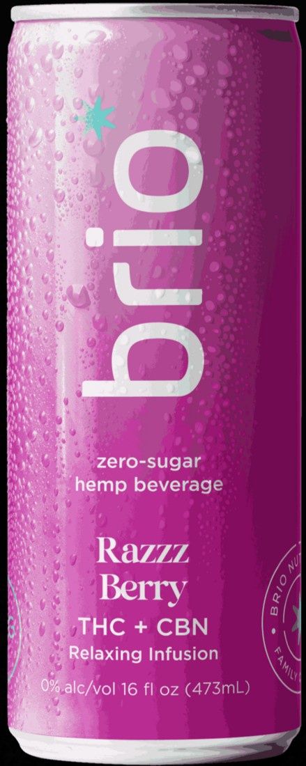 BRIO RAZZZ BERRY 10MG THC+CBN  4PK