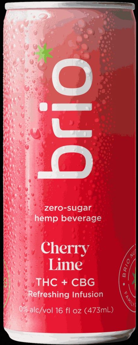 BRIO CHERRY LIME 10MG THC+CBG 4PK