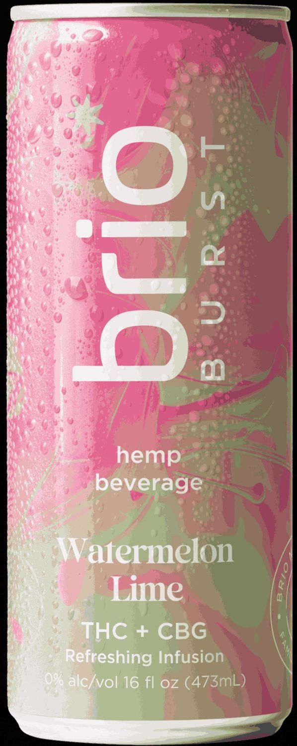 BRIO WATERMELON LIME 10MG THC+CBG 4PK