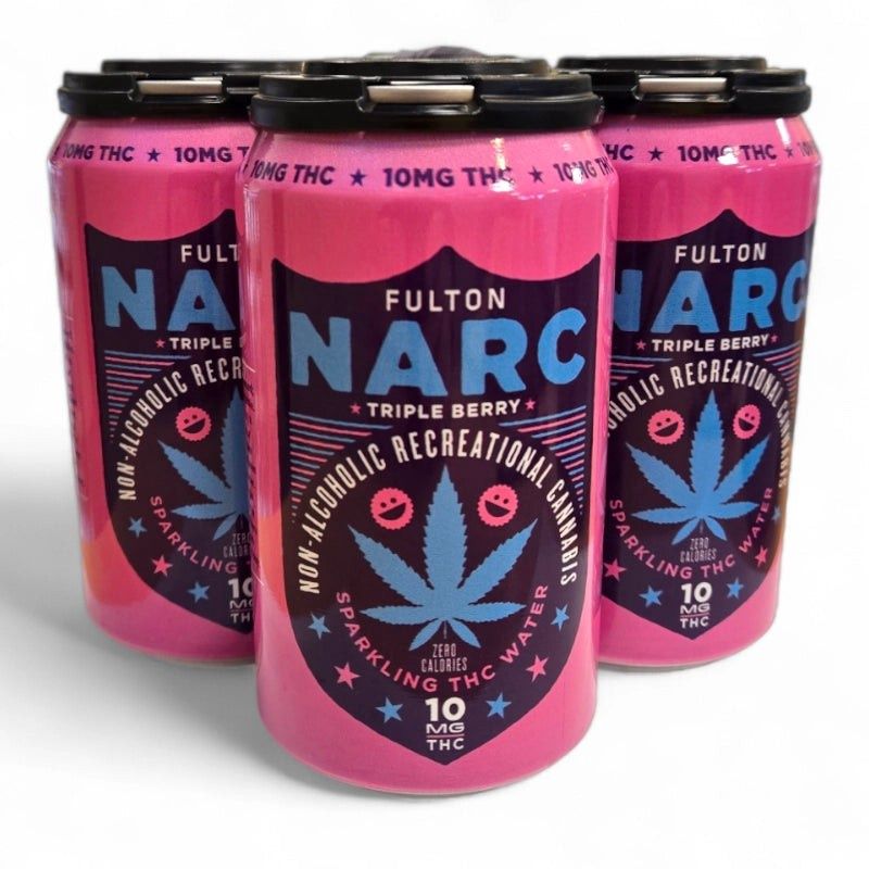 FULTON NARC TRIPLE BERRY 10MG THC 4PK