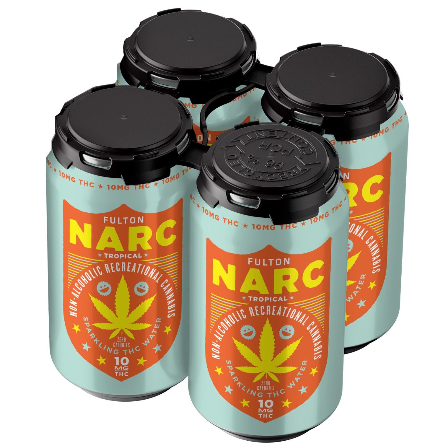 FULTON NARC TROPICAL 10MG THC 4PK