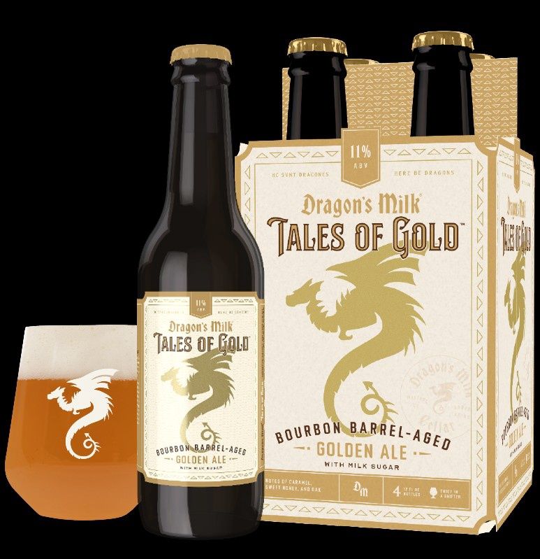 DRAGON MILK TALES OF GOLD 4PK