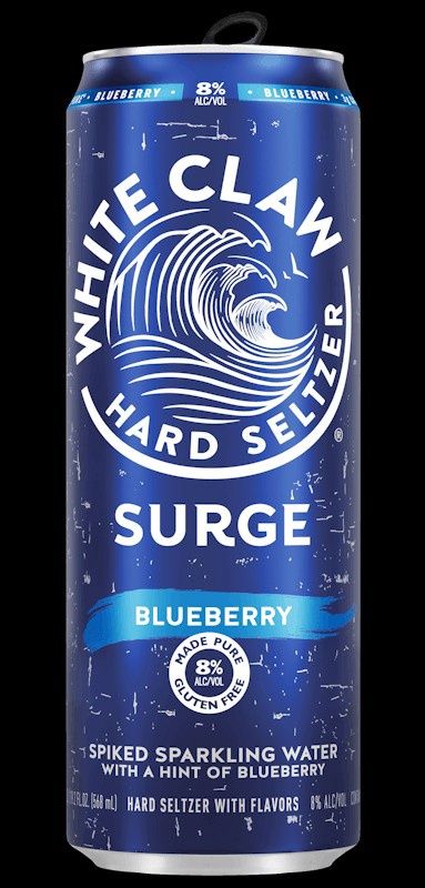 WHITE CLAW SURGE BLUEBERRY 19.2z 1C
