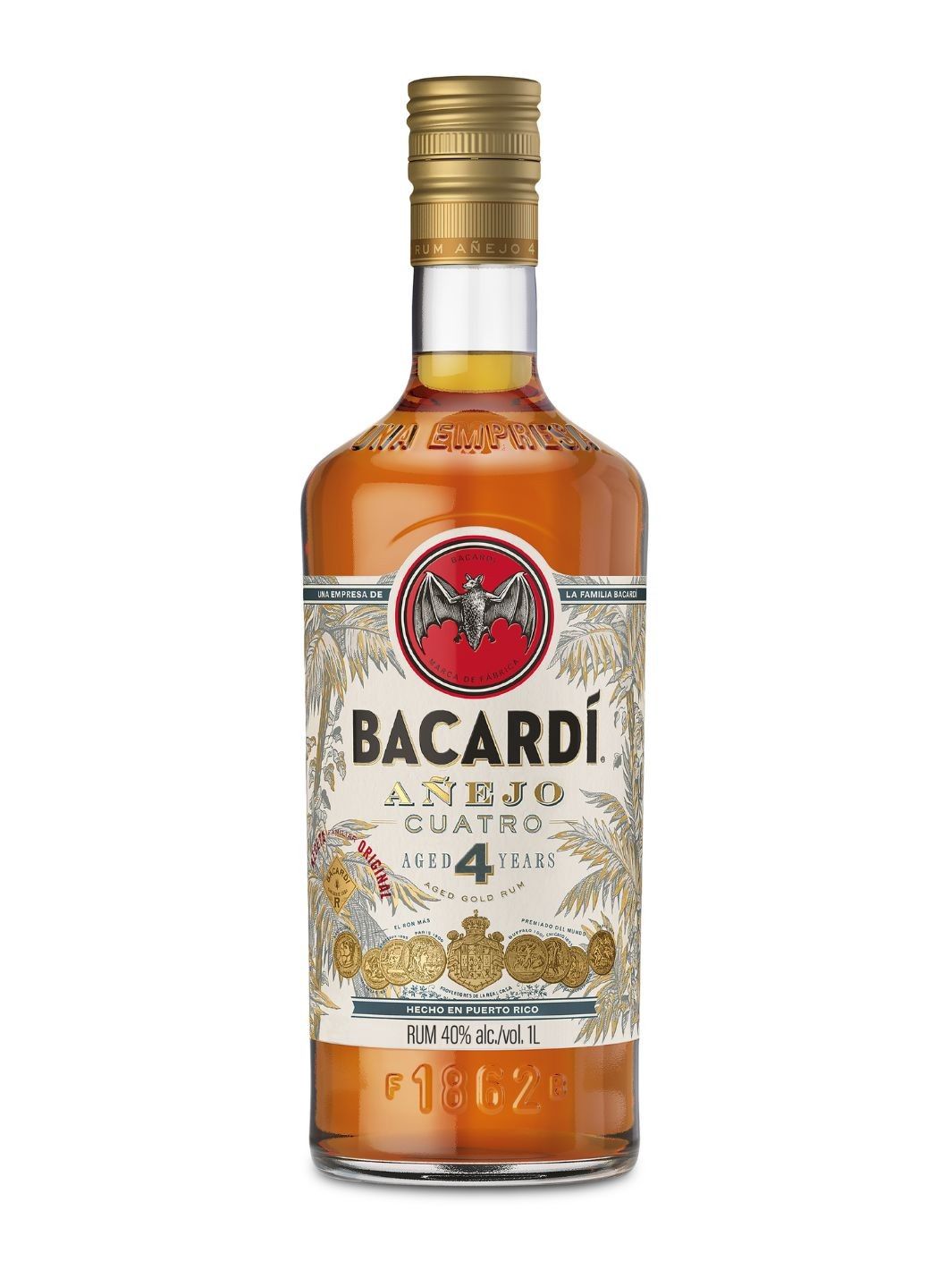 BACARDI  RUM ANEJO 4YR 750ML