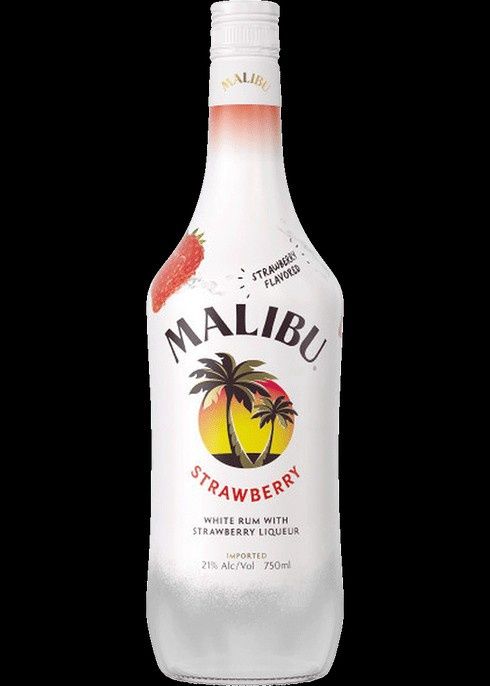 MALIBU STRAWBERRY RUM 1.0L