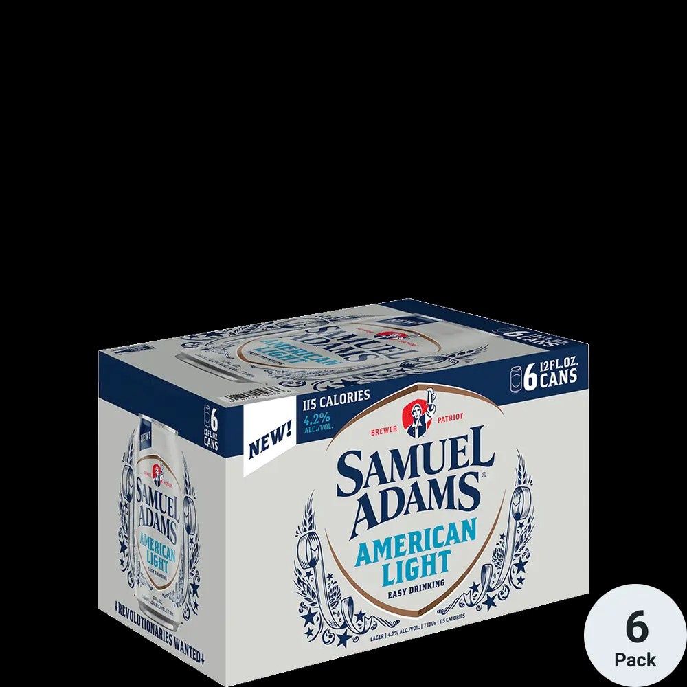 SAM ADAM AMERICAN LIGHT 6PK