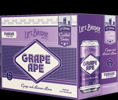 LIFT BRIDGE GRAPE APE 12PK