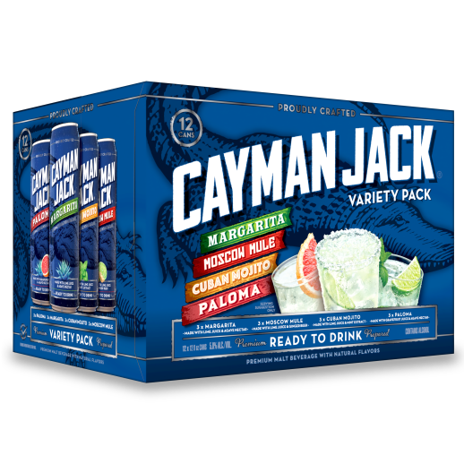 CAYMAN JACK MIXED VARIETY 12PK