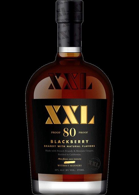 XXL BRANDY BLACKBERRY 80PF 750ML