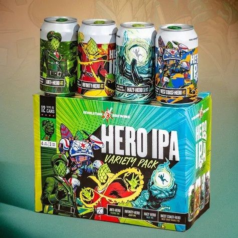 REVOLUTION LEAGUE OF HERO 12PK